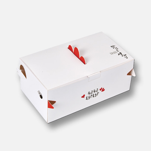 [-] 두근두근 통닭(엄마) 박스 l size : 200 x 115 x 83 l [제작상품]